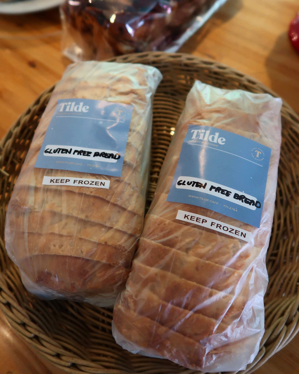 Frozen Gluten-Free Bread